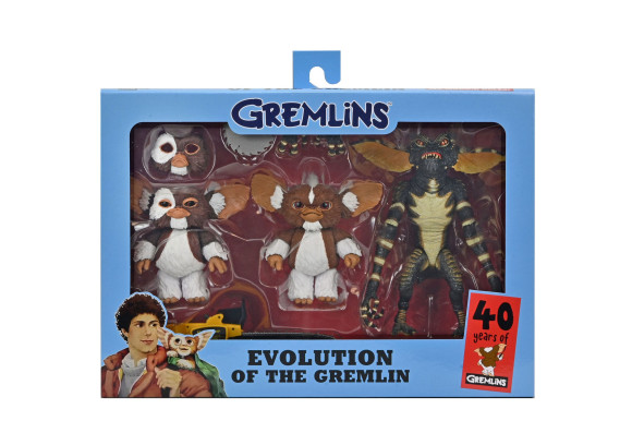 Gremlins Actionfiguren Evolution of a Gremlin 40th Anniversary Box Set 18 cm