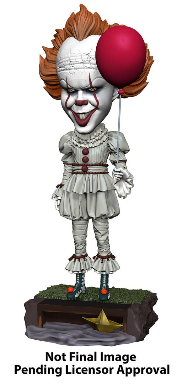 Stephen Kings Es 2017 Head Knocker Wackelkopf-Figur Pennywise 20 cm