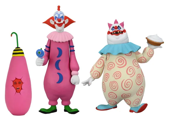 Killer Klowns from Outer Space Toony Terrors Actionfiguren Doppelpack Slim & Chubby 15 cm