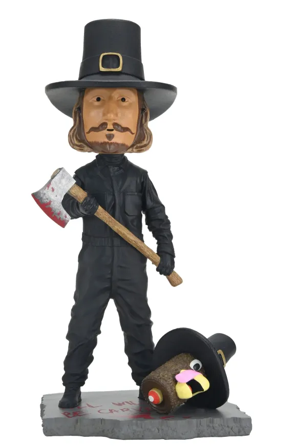 Thanksgiving Head Knocker Wackelkopf-Figur Ultimate John Carver 20 cm