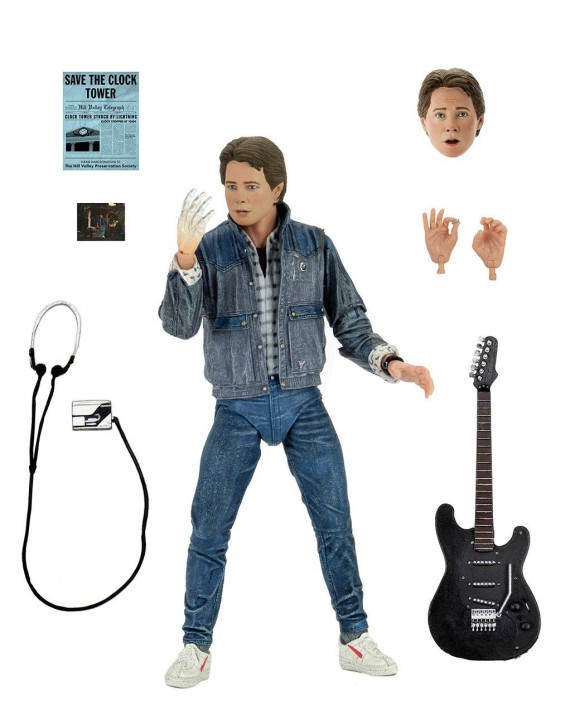 Zurück in die Zukunft Marty McFly Audition Ultimate Actionfigur 18 cm