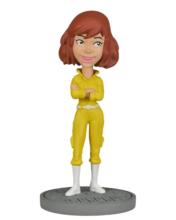 Teenage Mutant Ninja Turtles (Classic) Head Knocker Wackelkopf-Figur April O'Neil 20 cm