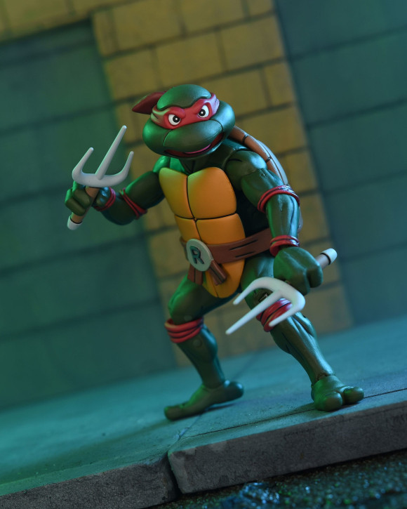 Teenage Mutant Ninja Turtles (Cartoon) Actionfigur Ultimate Raphael VHS 18 cm