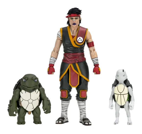 Teenage Mutant Ninja Turtles: The Last Ronin Actionfigur Ultimate Casey Marie with Baby Odyn & Uno 17 cm