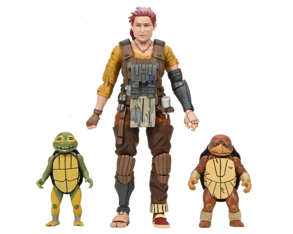 Teenage Mutant Ninja Turtles (The Last Ronin The Lost Years) Actionfigur Grammy April with Baby Yi & Moja 18 cm