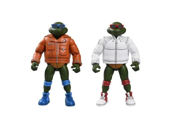 Teenage Mutant Ninja Turtles (Cartoon) Actionfigur Punk Leo and Punk Raph 2 Pack 18 cm