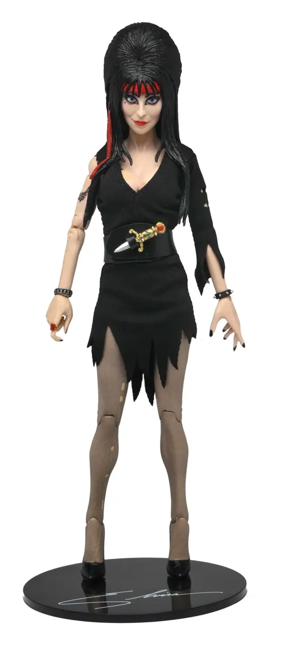 Elvira - Herrscherin der Dunkelheit Clothed Actionfigur Commando Elvira 20 cm