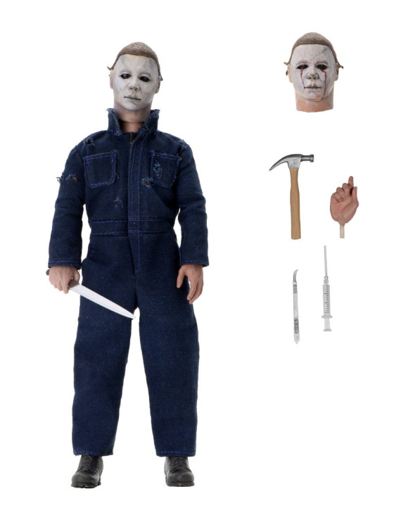 Halloween II Michael Myers Retro Actionfigur 20 cm