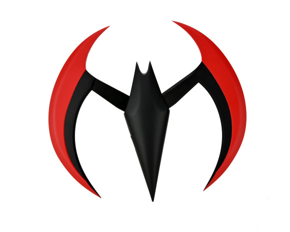 Batman of the Future Prop Replica 1/1 Batarang (rot) 20 cm