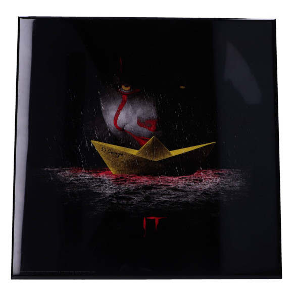 Stephen Kings Es Crystal Clear Picture Wanddekoration SS Georgie 32 x 32 cm
