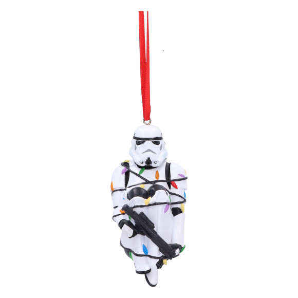 Original Stormtrooper Christbaumanhänger Stormtrooper In Fairy Lights 9 cm