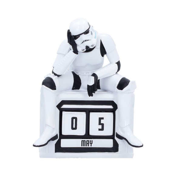 Original Stormtrooper Ewiger Kalender What a Day 14 cm