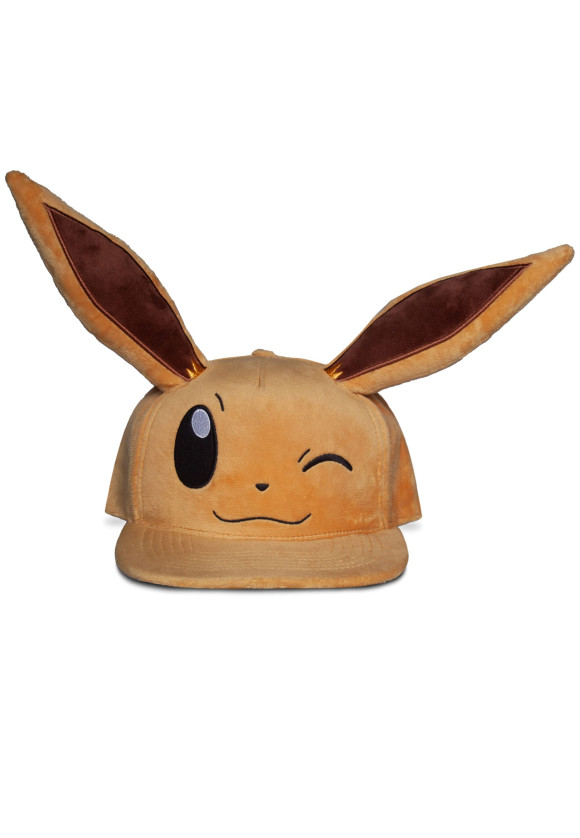 Pokemon Snapback Cap Winking Evoli