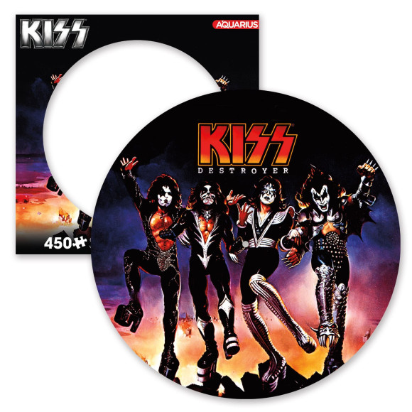 KISS: Destroyer 450 Piece Picture Disc Jigsaw Puzzle