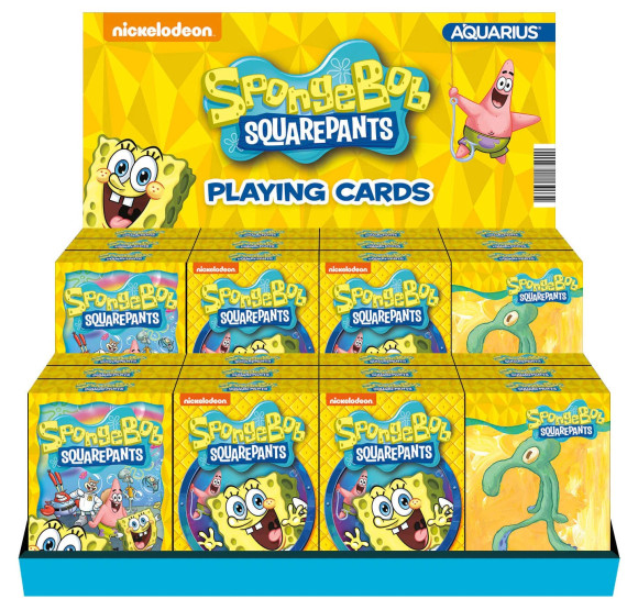 Spongebob Schwammkopf Spielkarten Display (24)
