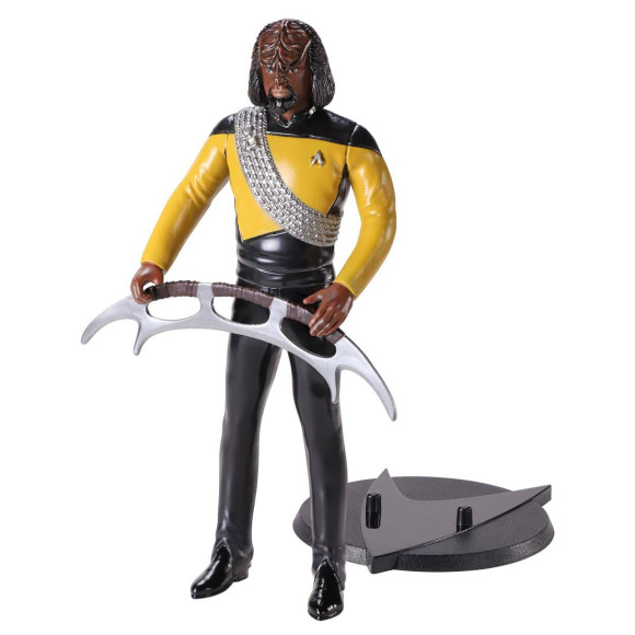 Star Trek: The Next Generation Bendyfigs Biegefigur Lt Worf 19 cm