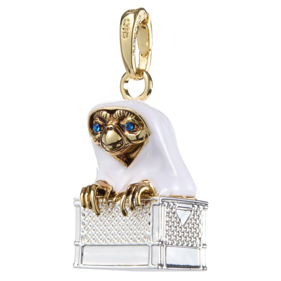 E.T. - Der Außerirdische Anhänger für Lumos Bettelarmband E.T. In the Basket (vergoldet & versilbert)