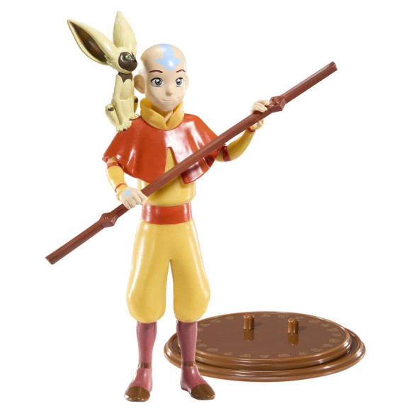 Avatar Der Herr der Elemente Bendyfigs Biegefigur Aang 18 cm