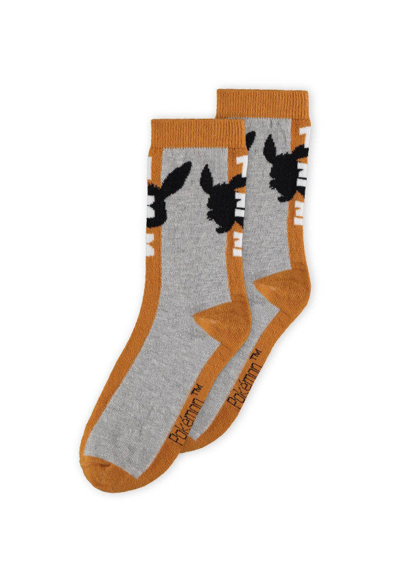 Pokémon Socken Orange Pikachu 39-42