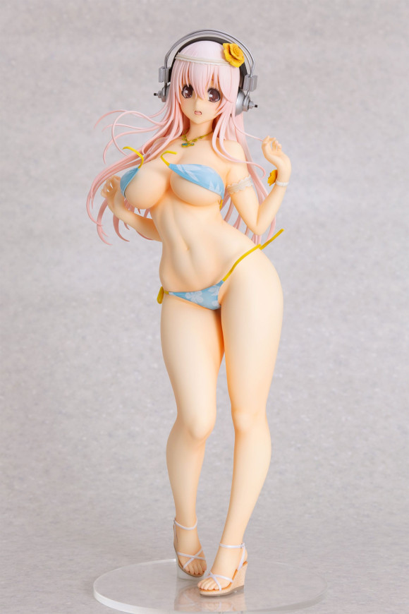 Super Sonico PVC Statue 1/4.5 Super Sonico Summer Vacation Ver. 35 cm