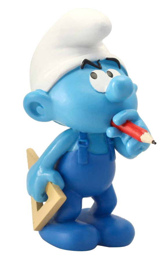 Die Schlümpfe Collector Collection Statue Handy Schlumpf 15 cm