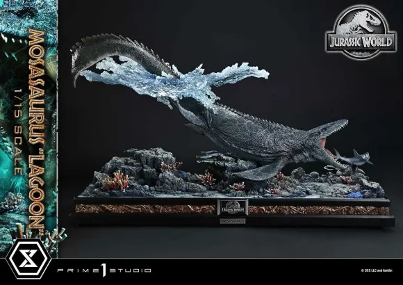 Jurassic World Legacy Museum Collection Statue 1/15 Mosasaurus "Lagoon" Bonus Version 57 cm 