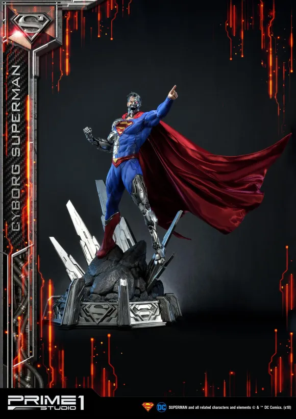 DC Comics Statue 1/3 Cyborg Superman 93 cm