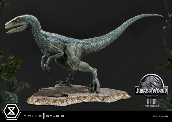 Jurassic World: Fallen Kingdom Blue Prime Collectibles Statue Open Mouth 17 cm