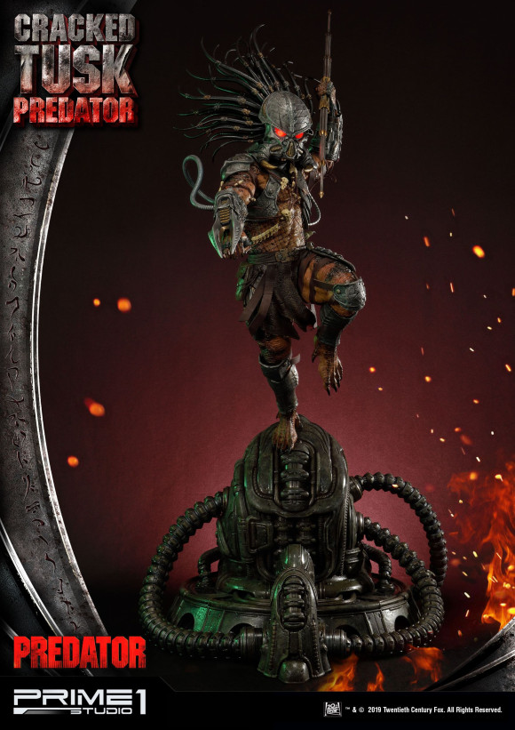 Predator Statue Cracked Tusk Predator 101 cm