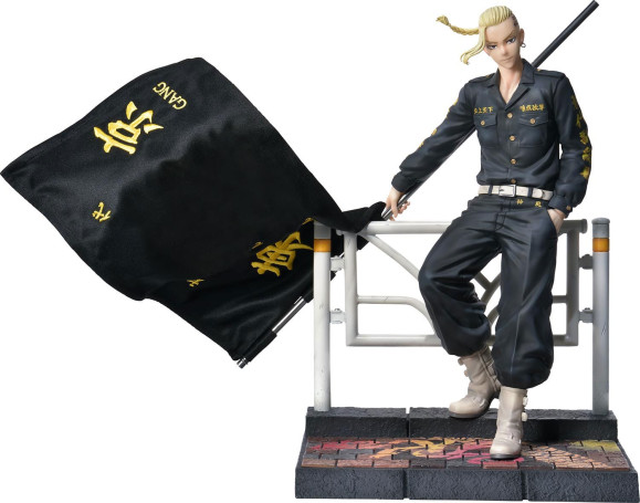 Tokyo Revengers Prisma Wing PVC Statue 1/7 Ken Ryuguji 25 cm