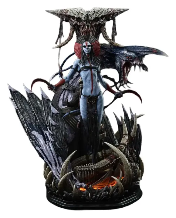 Avatar: Fire and Ash (Film) Real Elite Masterline Series Statue 1/4 Varang & Nightwraith Avatar Legacy Collection Bonus Version 96 cm 