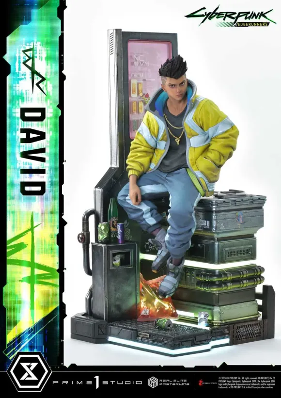 Cyberpunk: Edgerunners Real Elite Masterline Series Statue 1/4 David 58 cm    