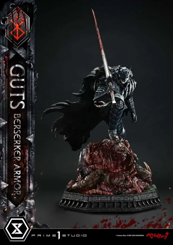 Berserk Ultimate Premium Masterline Series Statue 1/4 Guts, Berserker Armor Grunbeld vs. Guts 94 cm 
