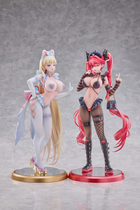 Original Character PVC Statuen 1/5 Stella & Sadie Illustrated by Mendokusai 31 cm 