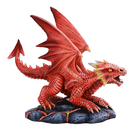 Anne Stokes Statue Fire Dragon Wyrmling 12 cm