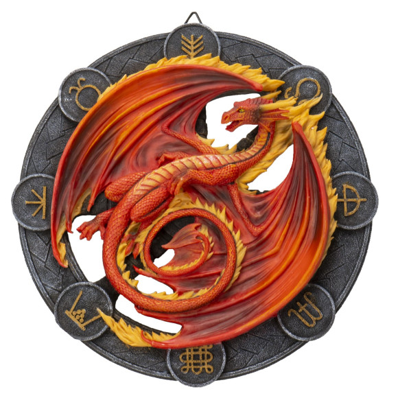 Anne Stokes Wandschmuck Beltane Dragon 32 cm