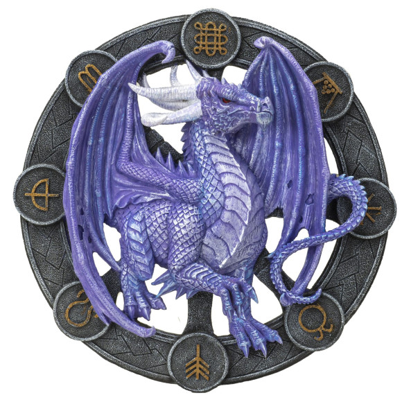 Anne Stokes Wandschmuck Samhain Dragon 32 cm