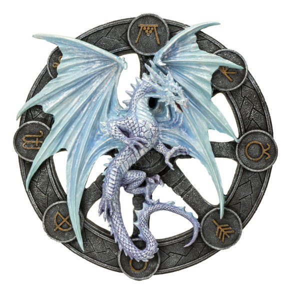 Anne Stokes Wandschmuck Yule Dragon 32 cm