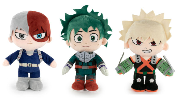My Hero Academia Plüschfiguren Charakter 27 cm Sortiment (24)