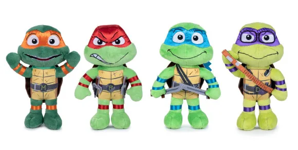 Teenage Mutant Ninja Turtles Plüschfiguren 21 cm Sortiment (24)