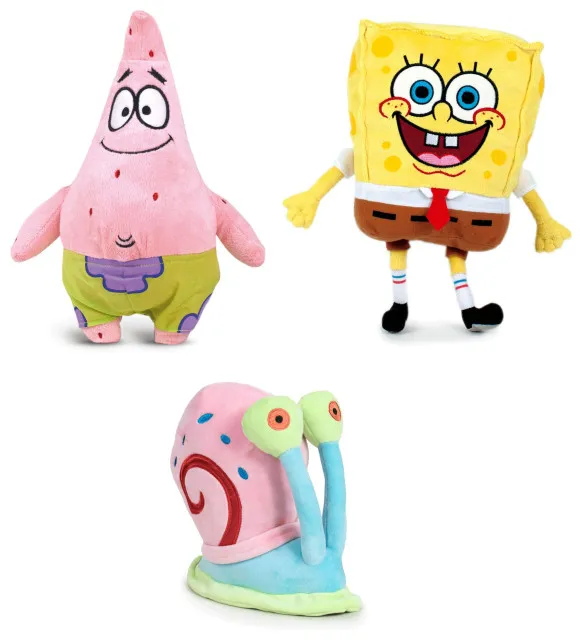 SpongeBob Plüschfiguren Charakter Sortiment (12)