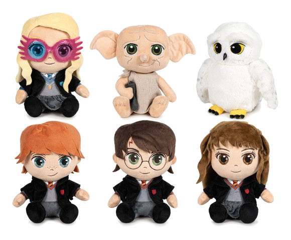 Harry Potter Plüschfiguren Set Magical Friends 16 cm Display (24)