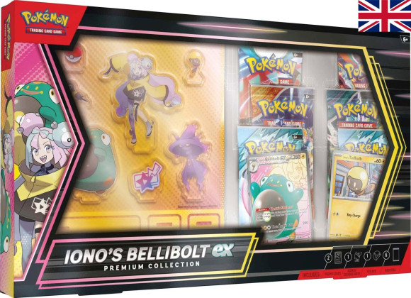 Pokémon TCG Premium Collection Iono´s Bellibolt April 2025 *Englische Version*