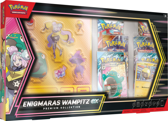 Pokémon TCG EX Premium-Kollektion Einigmaras Wampitz 2025 *Deutsche Version*