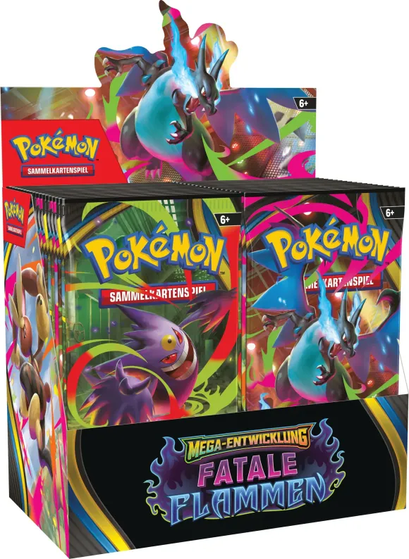 Pokémon TCG ME02 Fatale Flammen Booster Display (36) *Deutsche Version*