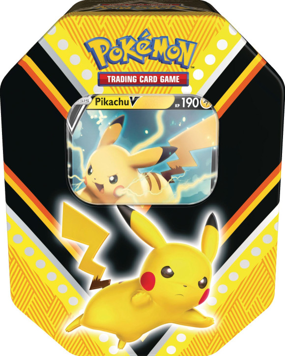Pokémon Tin Box #88 Pikachu-V Deutsche Version