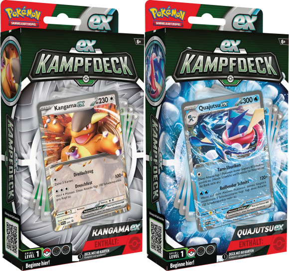 Pokémon TCG EX-Kampfdeck Oktober 2023 Display (6) *Deutsche Version*