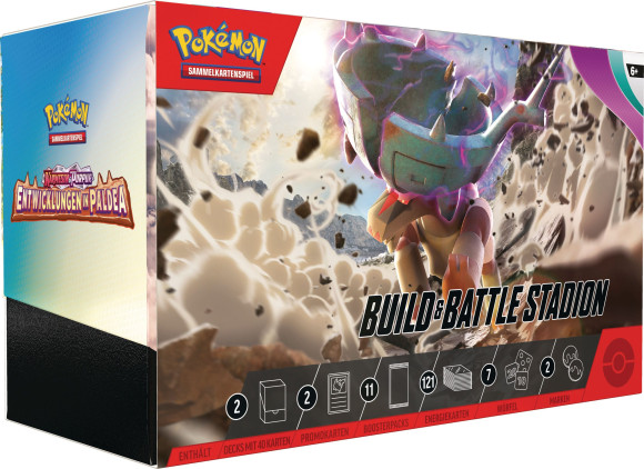 Pokémon Karmesin & Purpur: Entwicklungen in Paldea Build & Battle Stadion *Deutsche Version*