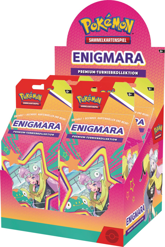 Pokémon TCG Premium Tournament Kollektion Enigmara Display (4) *Deutsche Version*