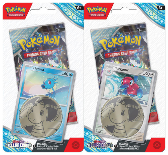 Pokémon TCG Scarlet & Violet 07 Checklane Blister *Englische Version* Set (2)
